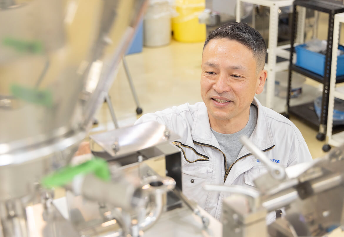 簡単分解・簡単洗浄